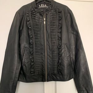 Faux Leather Jacket